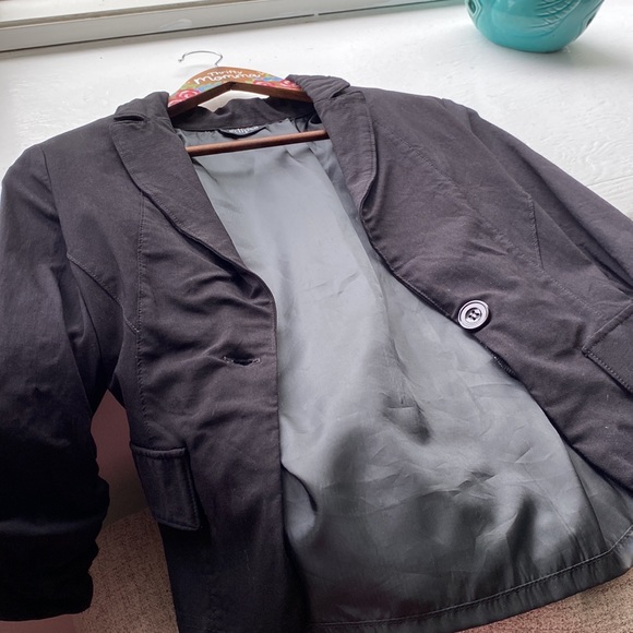 Eclipse black stretchy blazer size small ladies. - Picture 5 of 11